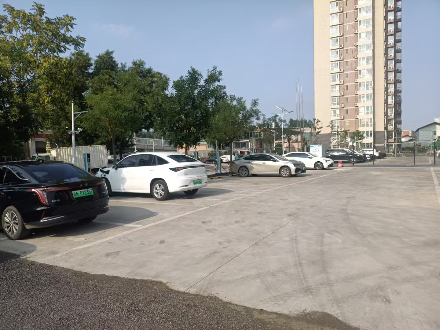 新能源汽车充电站